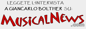 Intervista a Giancarlo Bolther su Musical News