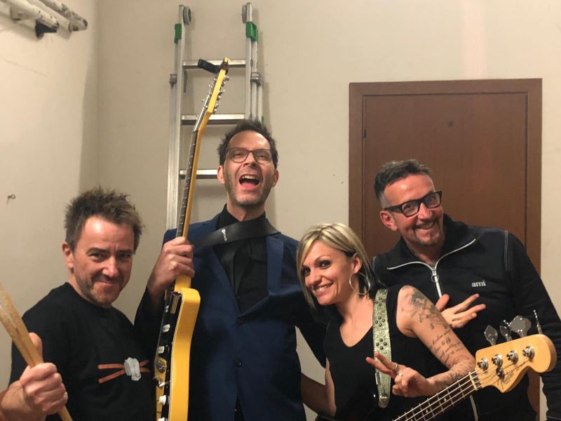 Marco Orsi, Paul Gilbert, Paola Zadra e Mario Chiesa