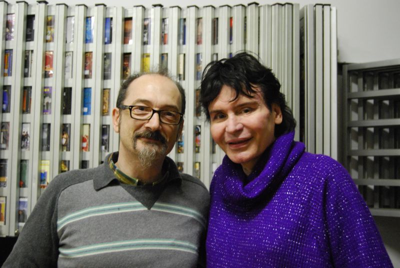 Giancarlo Bolther con Gianni Leone (Balletto di Bronzo)