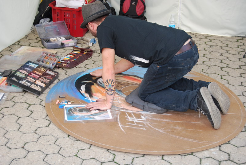 Pink Floyd Day - Un Madonnaro