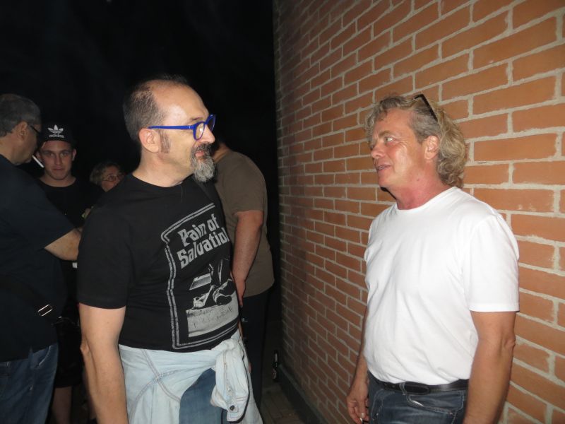 Giancarlo con Mr Ian Crichton at Veruno 2016