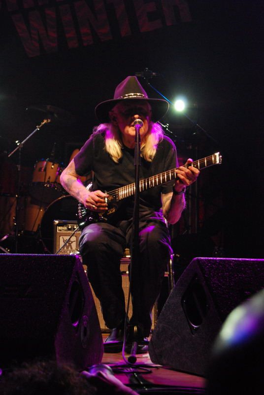 Johnny Winter al Live Club - Trezzo 2010