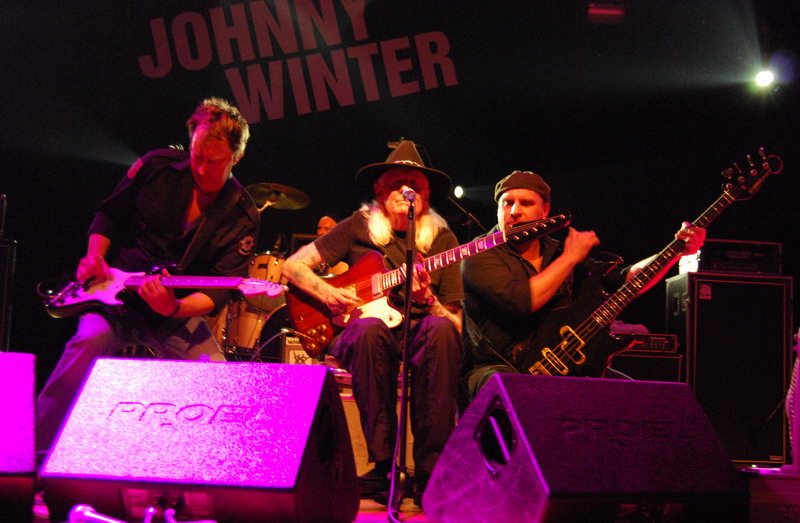 Johnny Winter al Live Club - Trezzo 2010